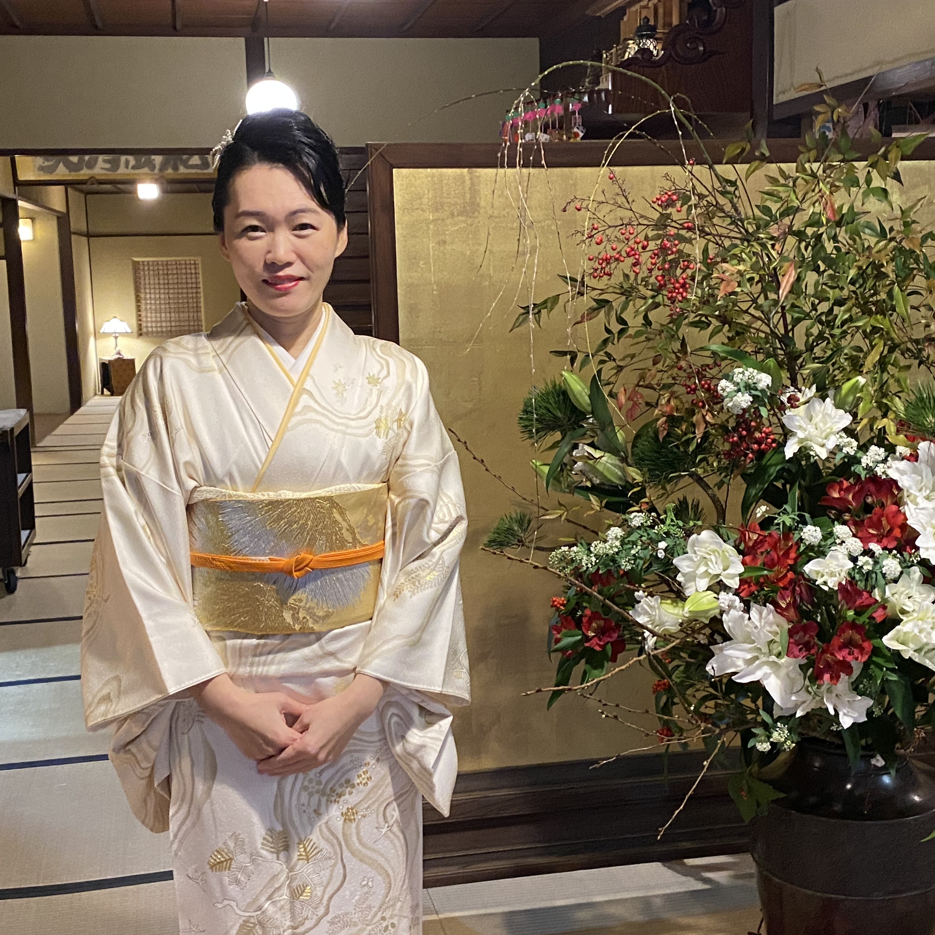 北陸銀行豊田支店 新年祝賀会 箏演奏